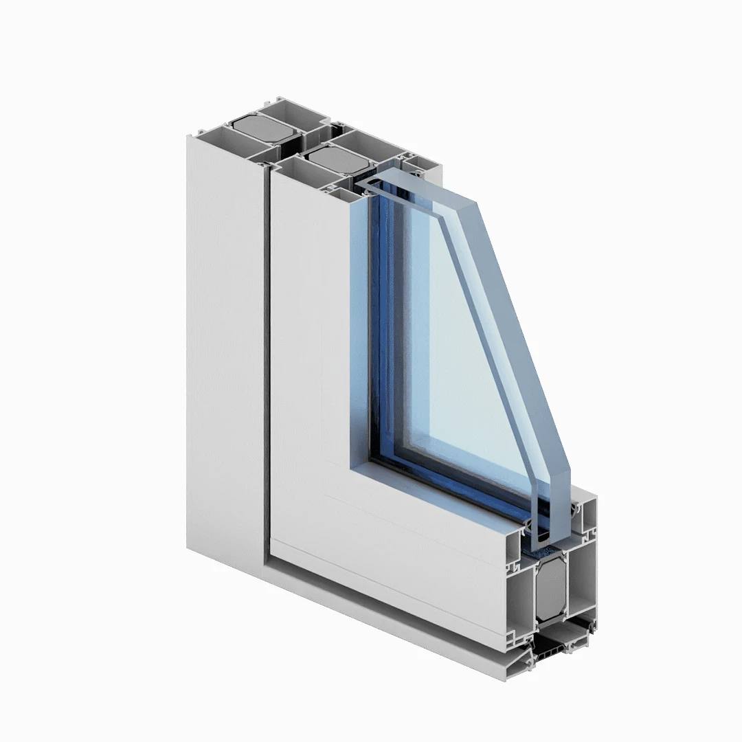 FR 90 aluminium fire protection profile
