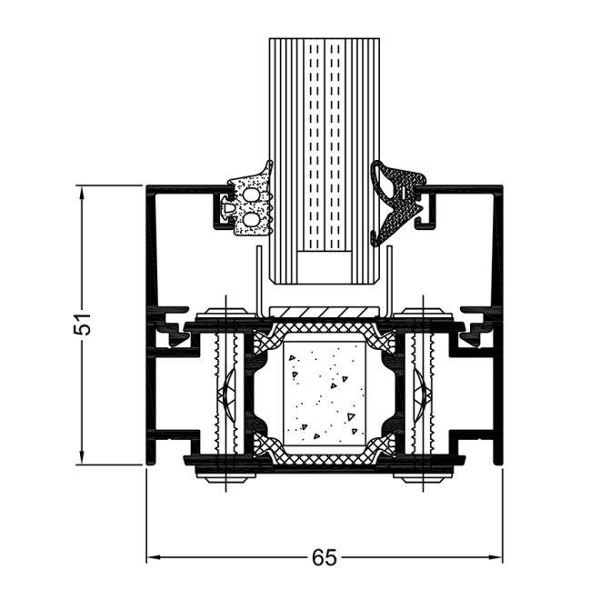 FR65 FIX cross section