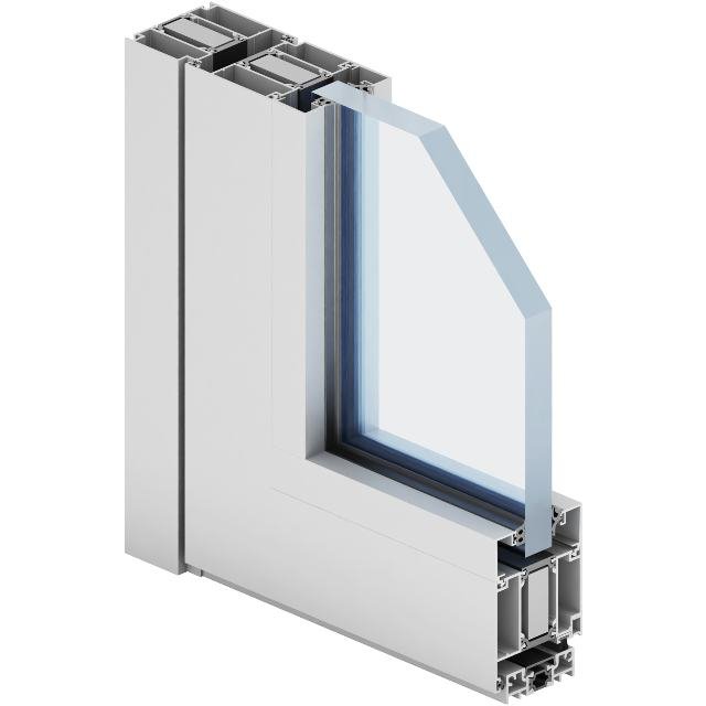FR 65 fire protection aluminium system