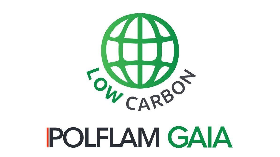 POLFLAM GAIA low carbon logo