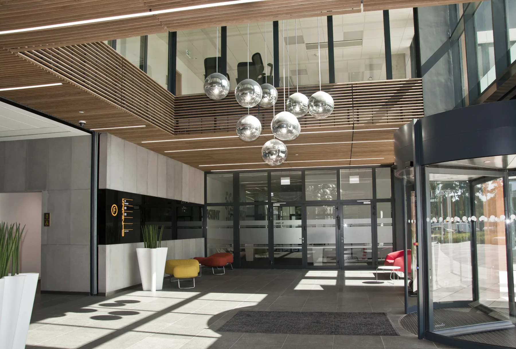POLFLAM fire resistant glass partitions and doors interior example 2